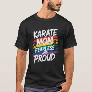 Klassische Karate-Mama Muttertag 4 T-Shirt