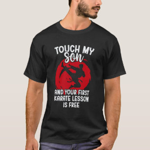 Klassische Karate-Mutter Karate Mama Lustige Karat T-Shirt