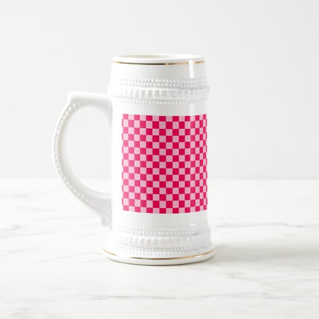 Klassische Karton mit rosa Kombination von STaylor Bierglas (Links)