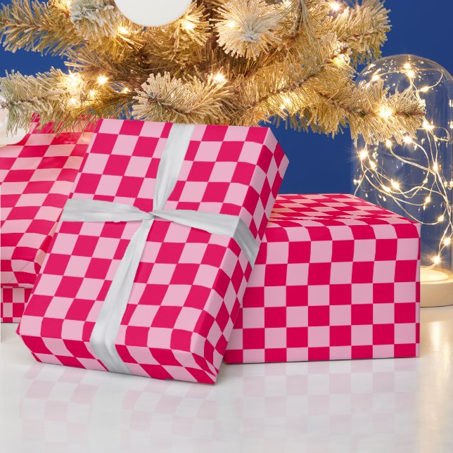 Klassische Karton mit rosa Kombination von STaylor Geschenkpapier (Feiertage)