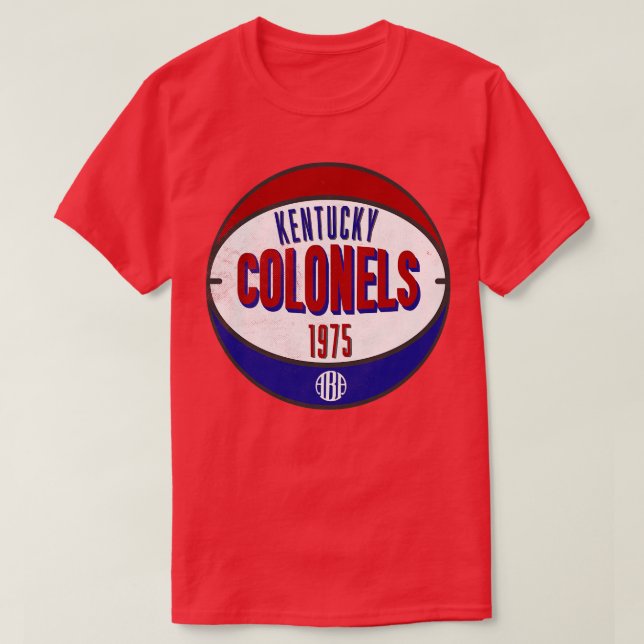 Klassische Kentucky Colonels 1975 ABA Champions T-Shirt (Design vorne)