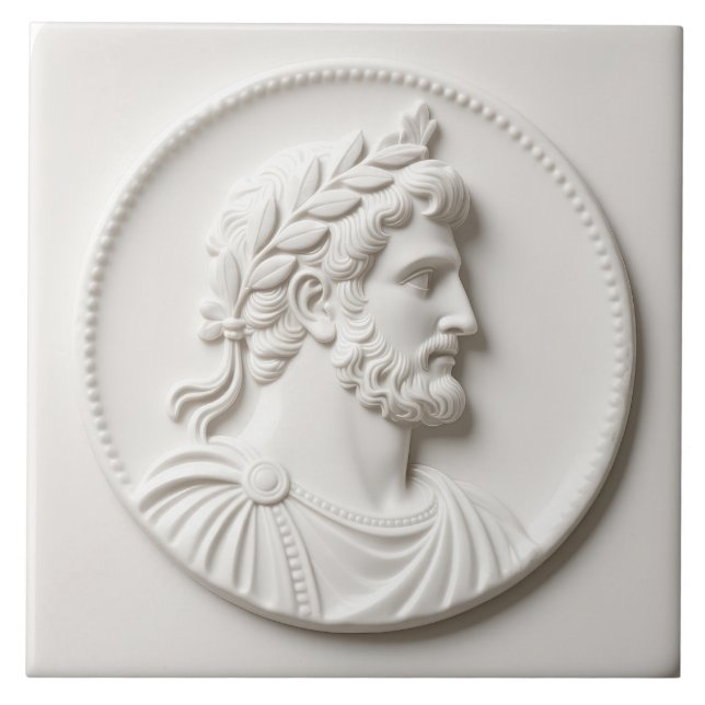 Klassische Keramik Fliese (Vorderseite)