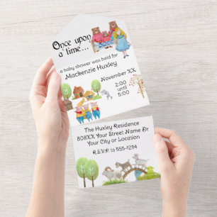 Klassische Kinder-Märchen- und Volksgeschichten All In One Einladung
