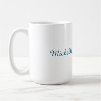 Klassische kreative Trendy White Ocean Blue