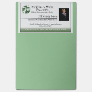 Klassische kundengerechte Visitenkarte-klebrige Post-it Klebezettel