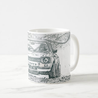 klassische Kundgebungsauto-Tasse Kaffeetasse