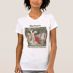 Klassische Kunst Berühmte Bathers für Malerei T-Shirt