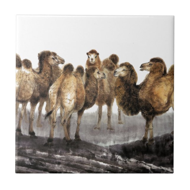 Klassische Kunst der chinesischen Art, Herde der Fliese (Vorderseite)