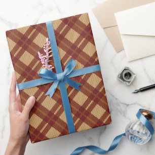 Klassische Kunsthandwerker fröhliche Chic-Geschenk Geschenkpapier