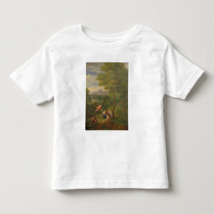 Klassische Landschaft mit Mercury, welches das Bi Kleinkind T-shirt