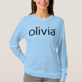 Klassische lange Hülse Olivia T-Shirt