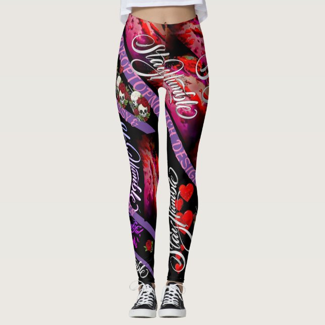 klassische Leggings (Vorderseite)
