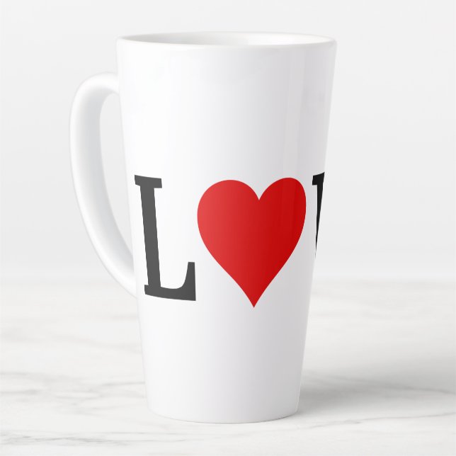 Klassische LIEBE Herzlich Willkommen im Hotel Rode Milchtasse (Linke Ecke)