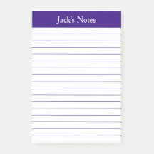 Klassische Lila Linde Personalisiert