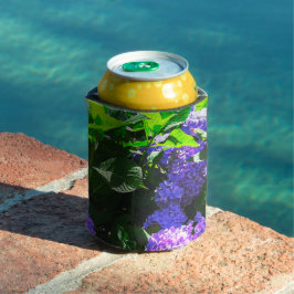 Klassische Lila realistische Hydrangea Cooler Dosenkühler