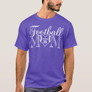 Klassische Mama, die meine Boy Jersey Nummer (17) T-Shirt