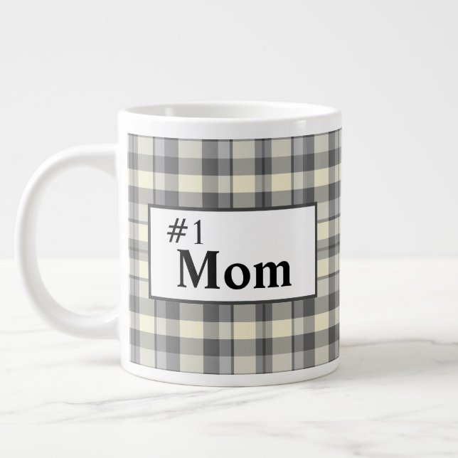 Klassische Mama Nummer 1 Jumbo-Tasse (Links)