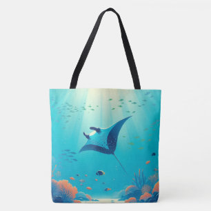 Klassische, Mantarochen-Küstenkunst