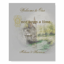 Klassische Messe Burg Gemälde