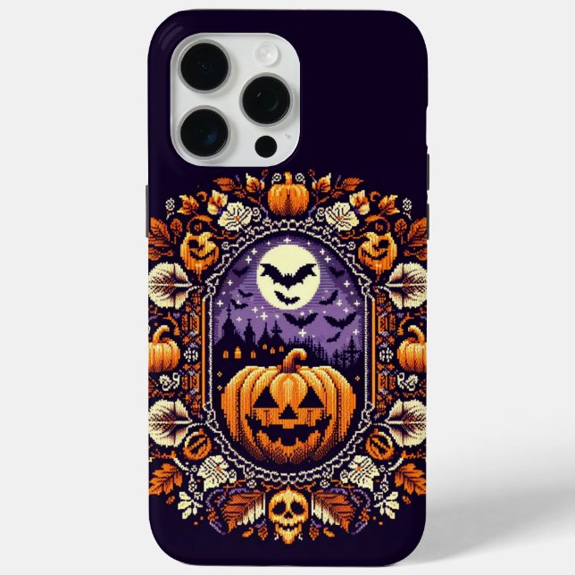 Klassische Messe Halloween/Kürbis Case-Mate iPhone Hülle (Rückseite)