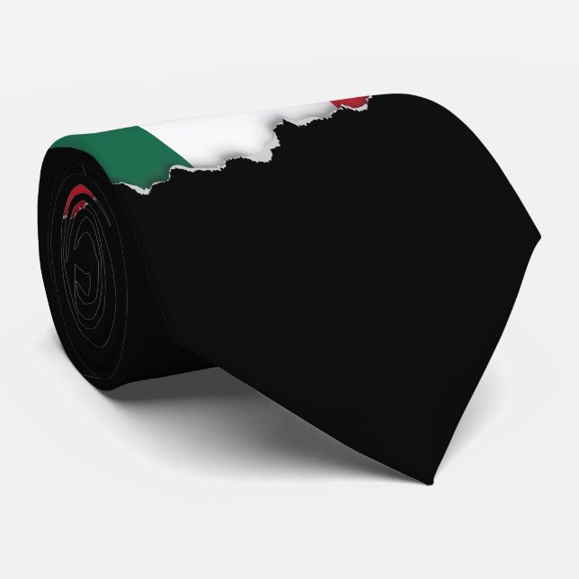 Klassische mexikanische Flagge Krawatte (Gerollt)