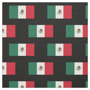 Klassische mexikanische Flagge Stoff