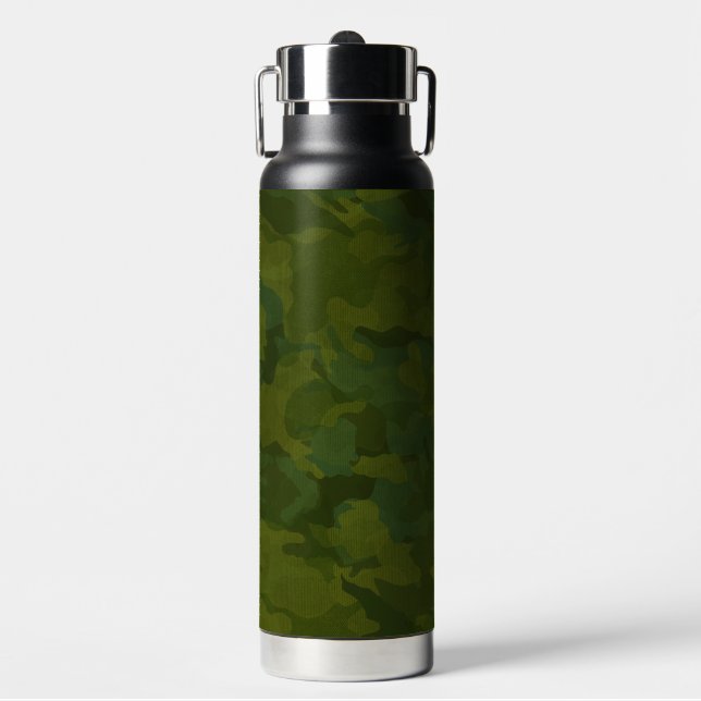 Klassische Militärtarnung Trinkflasche (Vorderseite)