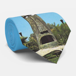 Klassische Mitte des Jahrhunderts Tiki Krawatte