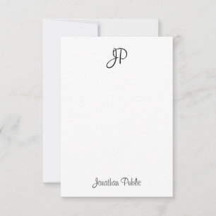 Klassische Mitteilungskarte