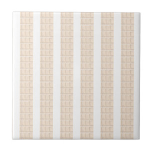 Klassische moderne Keramikfliese beige und weiße S