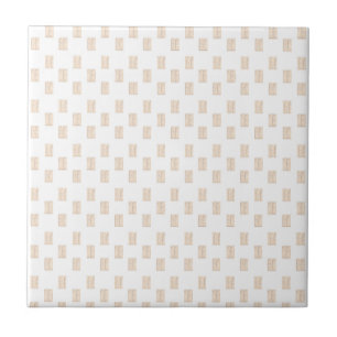 Klassische moderne Keramikfliesen Beige und Weiß q Fliese