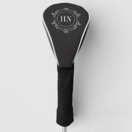 Klassische Monogramm-Golfkopfabdeckung Golf Headcover