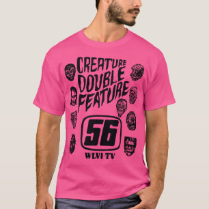 Klassische Monster der Kreatur mit doppelter Funkt T-Shirt