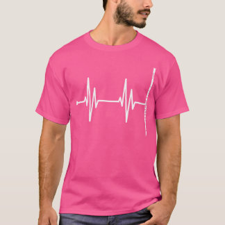 Klassische Musik Flutist Heartbeat Orchester F T-Shirt