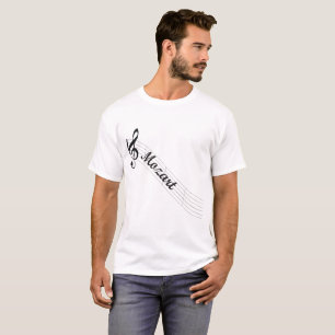 Klassische Musik-Höhen Mozart T-Shirt