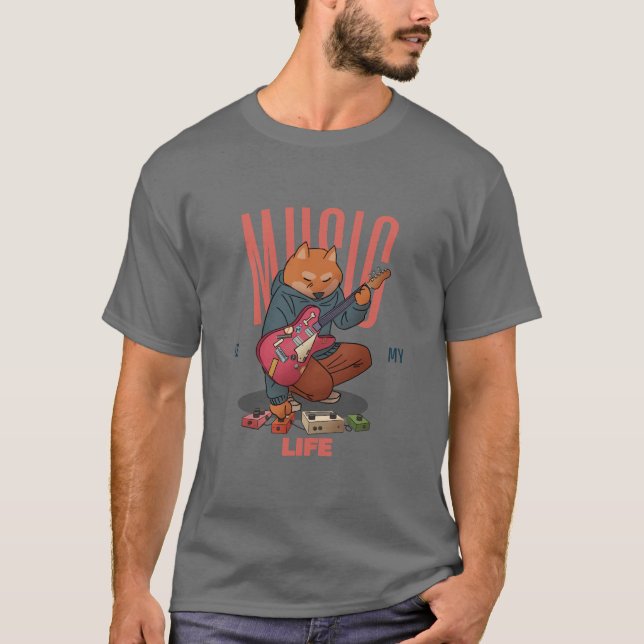 Klassische Musik in meinem T - Shirt (Vorderseite)