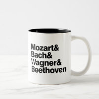 Klassische Musik - lustige Tasse des