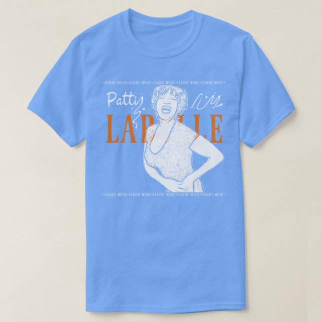 Klassische Musik Patti LaBelle T-Shirt (Design vorne)