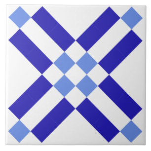 Klassische Muster Keramik Tile mit Blau und Weiß S Fliese