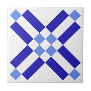 Klassische Muster Keramik Tile mit Blau und Weiß S Fliese