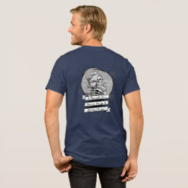 Klassische nautische Salz-Ausrüstung für glatte Se Tri-Blend Shirt