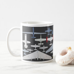 Klassische Northrop-Flugzeug-Tasse Kaffeetasse