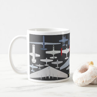 Klassische Northrop-Flugzeug-Tasse Kaffeetasse