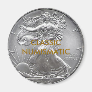 KLASSISCHE NUMISMATIK MAGNET
