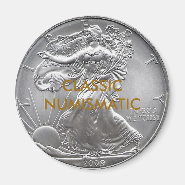 KLASSISCHE NUMISMATIK MAGNET (Vorne)
