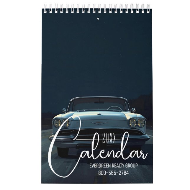 Klassische Oldtimer 2026 Kalender (Titelbild)