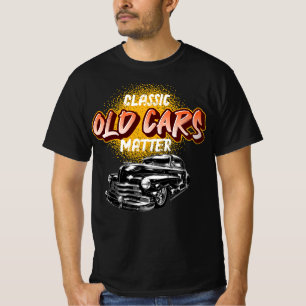 Klassische Oldtimer sind wichtig, lustige Low-Ride T-Shirt
