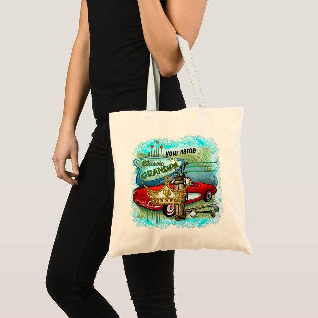 Klassische Opa Tote Tasche (Vorderseite (Produkt))