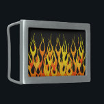 Klassische Orange Racing Flammen auf Feuer Rechteckige Gürtelschnalle<br><div class="desc">Frisierte Auto Apfelsinen auf schwarzem Button Streifen Flammen grafische Gestaltung,  die immer für ein großartiges Geschenk für sich selbst oder für jemanden,  der auf Ihrer Liste,  sind sicher,  einen Eindruck zu machen bei jedem festlichen Anlässe.</div>
