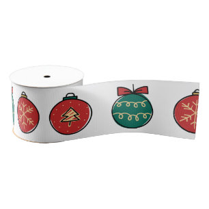 Klassische Ornamente Holidays Ribbon Ripsband